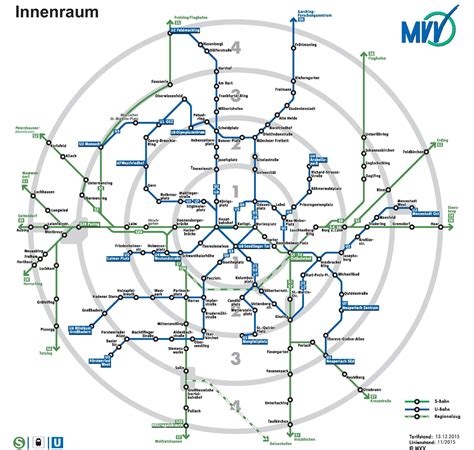 Munich rail map - Ontheworldmap.com