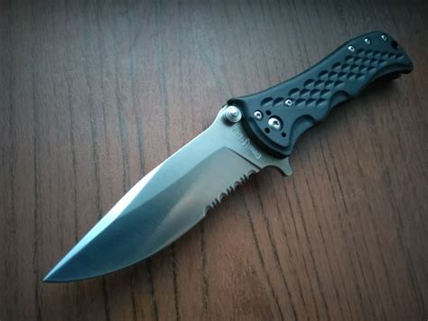 Нож Складной, Полуавтоматический Browning(военный) — Купить Недорого на ...