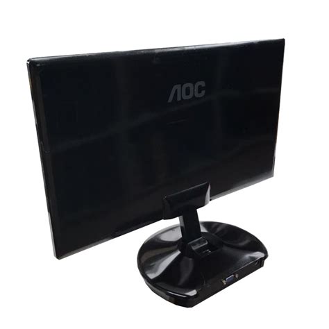 Monitor AOC 18 5 Polegadas LED Widescreen c base inclinável e943fwsk