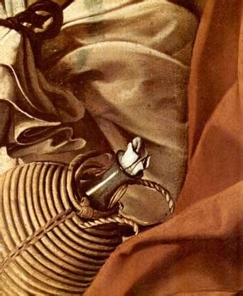 Resting on the Flight into Egypt detail 3 by Caravaggio Paper Print - Art & Paintings posters in ...