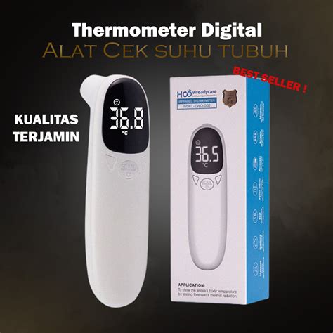 Jual Termometer Infrared Non Contact Digital Suhu Badan Tubuh