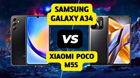 Samsung Galaxy A34 Vs Xiaomi Poco M5s YouTube