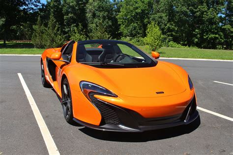 2015 Mclaren 650s Spider Test Drive