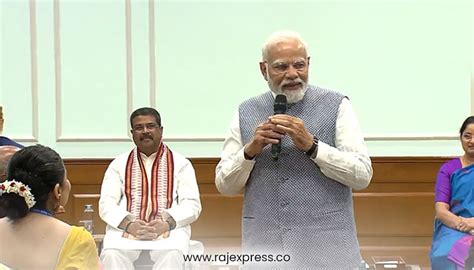 राष्ट्रीय शिक्षक पुरस्कार 2023 के विजेताओं से Pm नरेंद्र मोदी की बातचीत