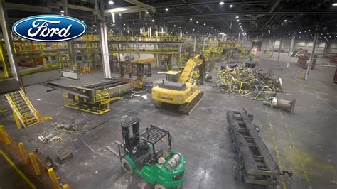 Ford Michigan Assembly Plant Time Lapse Changeover To 2019 Ranger