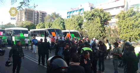 Bloqueo Hoy De Transportistas En Cdmx Estos Son Las Alternativas Viales Y Los Puntos Que Debes