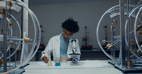 Student Doing Science Experiment · Free Stock Video