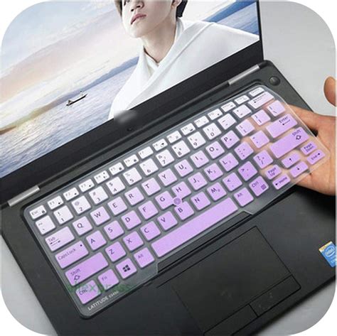 14 Inch Silicone Laptop Keyboard Cover Protector Skin For Dell Latitude