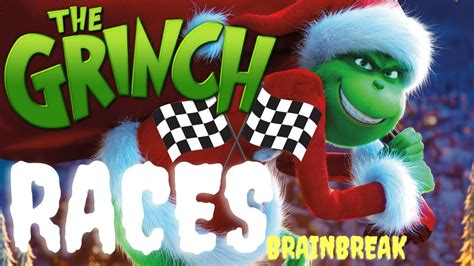 Grinch Races Winter Brain Break Just Dance Gonoodle Youtube