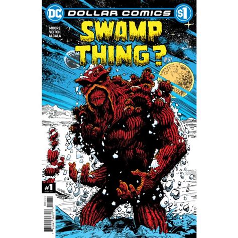 Swamp Thing Dollar Comics Reprint Vf Alan Moore House