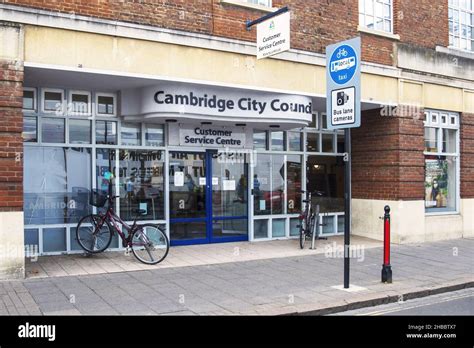 Cambridge United Kingdom Sep 18 2021 The Front Entrance To