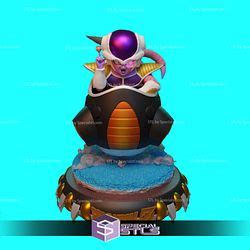 Frieza First Form Capsule Chibi Dragonball Stl Files Specialstl