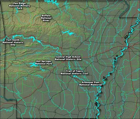 National Park Service Sites In Arkansas National Parks