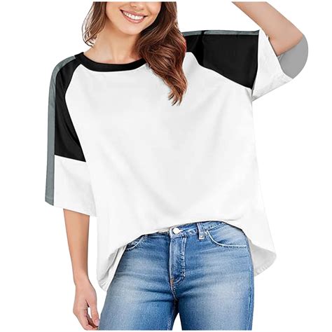 Chaoheng Plus Size Tops Short Sleeve Plus Size Summer Tops With Sleeves