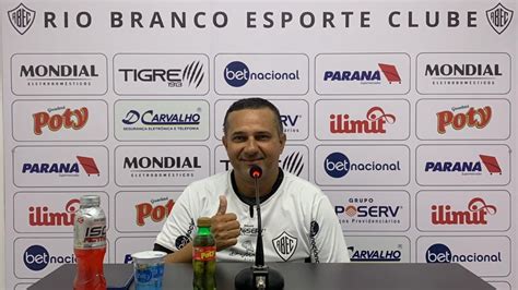 COLETIVA DO TÉCNICO RAPHAEL PEREIRA 06 04 RIO BRANCO TV YouTube