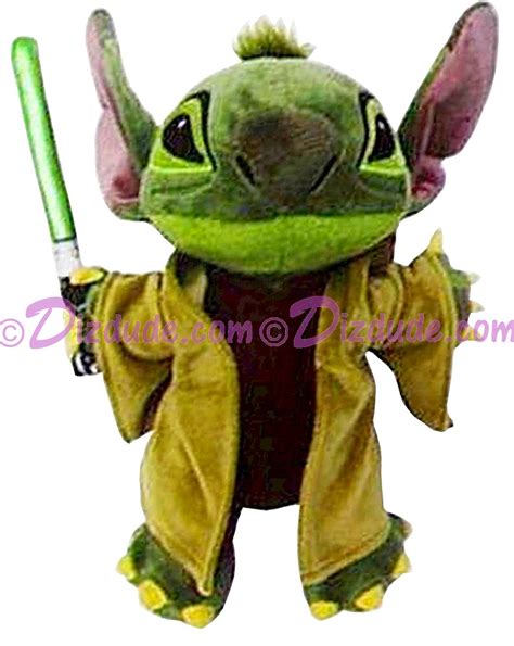 DIZDUDE.com | Star Wars Stitch as Yoda Plush ~ Disney Star Wars Weekends 2015 Dizdude's Webstore