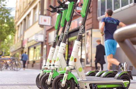 E Roller Anbieter Lime Rückzug aus zwölf Städten auch in Stuttgart