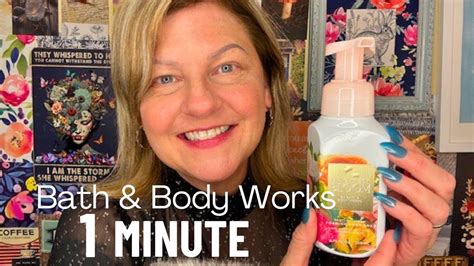 Asmr Minute Bath Body Works Haul Tingly Long Nail Tapping On