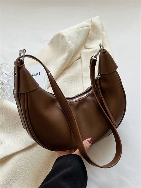 Bolso Hobo Minimalista Con Cadena Artofit