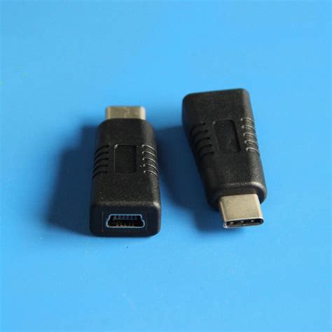 Type C Usb 3 1 Male To Mini Usb Female Converter Usb C Adapter For Macbook 2015 Huawei P9 10