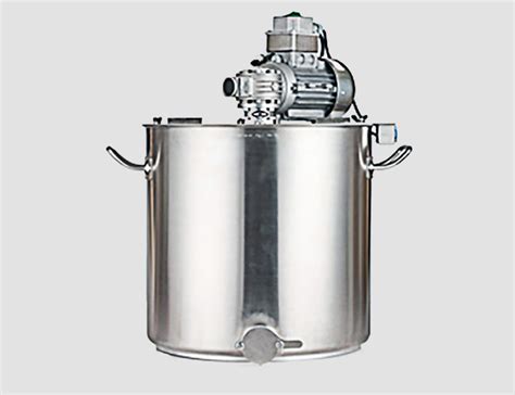 STAINLESS STEEL POT WITH AGITATOR JAM 50 ZAMBELLI Enotech S R L