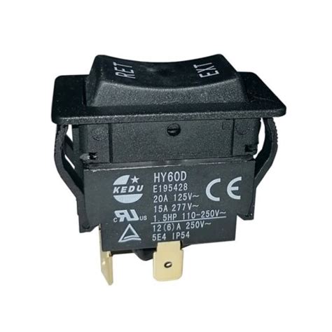 Kedu Hy D Push Button Switch On Off On Rocker Switches Tab