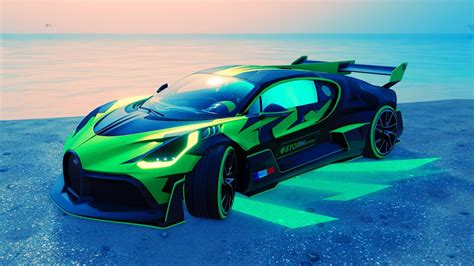 The Crew 2 Bugatti Divo Emerald Storm Edition Stormdrain Escape