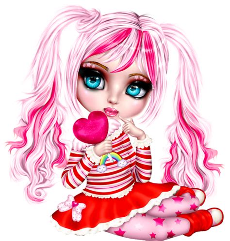 ♥ Tube St Valentin Fille Png ♥ Valentines Day Girl Png ♥