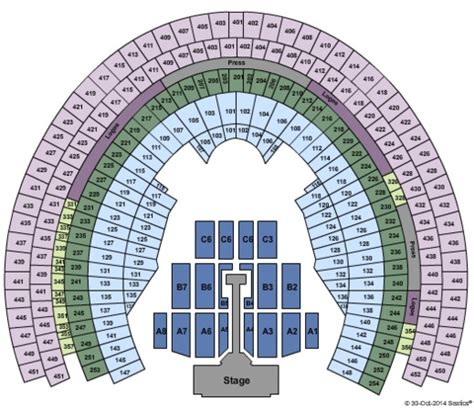 Olympic Stadium Tickets In Montreal Quebec Olympic Stadium Seating