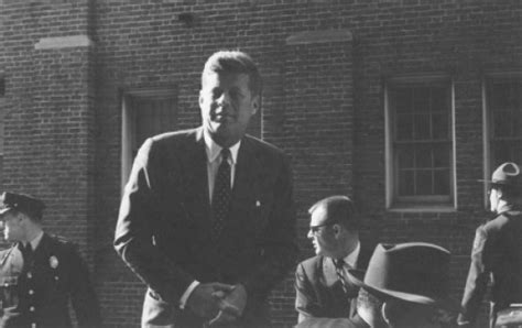 President John F Kennedy Campaigning In Hazleton Ca Sept 1960