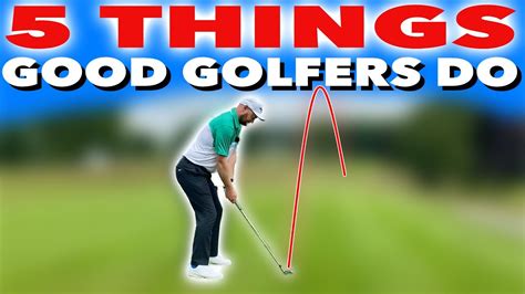 What Good Golfers Do And You Should Copy Simple Golf Tips Youtube