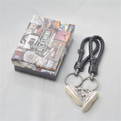 Yzy Zebra 3d Sneaker Keychain