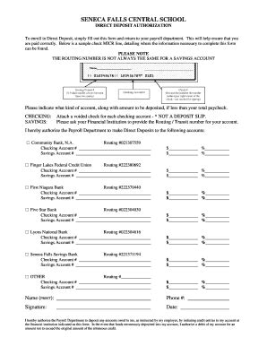 Fillable Online Dd Authorization Form Doc Fax Email Print Pdffiller