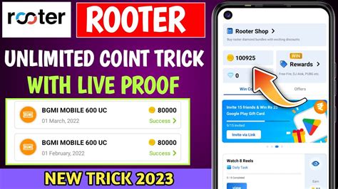 Rooter App Se Coin Kaise Kamaye Rooter App Unlimited Coin Trick