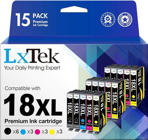 Lxtek Compatible Ink Cartridge Replacement For Epson Xl For Epson