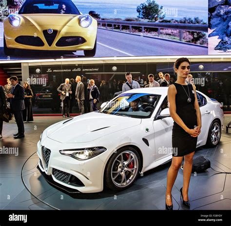 International Motorshow Iaa Frankfurt Auto Show Alfa Romeo Giulia