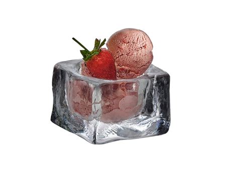 ICE CUBE Crystal Bowl By NUDE Design Erdem Akan