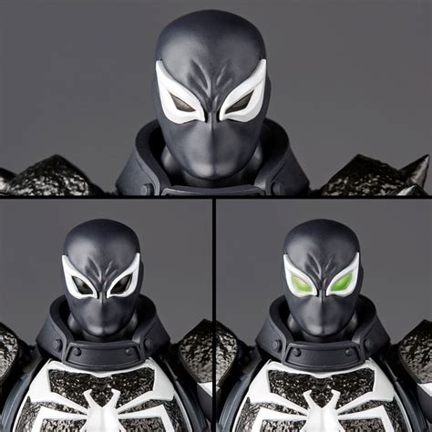 Revoltech Amazing Yamaguchi Agent Venom Spider Man Re Release