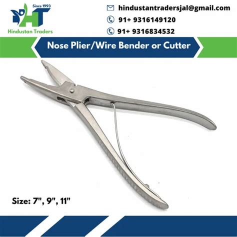 Stainless Steel Nose Plier Cum Wire Bender Cum Wire Cutter At 1999