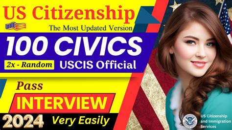 100 Civics Questions And Answers 2024 By Groups Us Citizenship Test For Naturalization