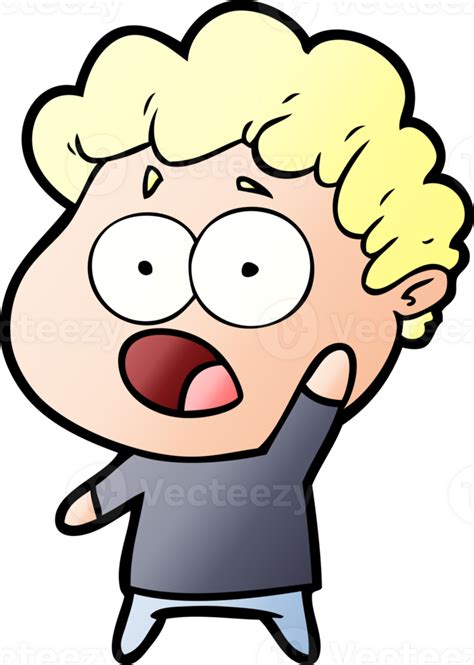 Cartoon Shocked Man Drawing 46689795 Png