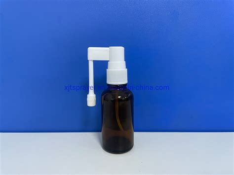 Oral Throat Mouth Sprayer For Glass Bottle Screw On Closure Otc