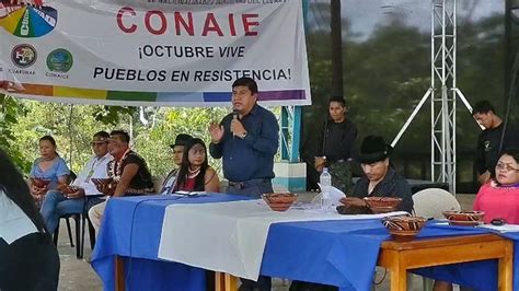 Indígenas De Ecuador Anuncian Protestas Por Tiempo Indefinido Desde Enero