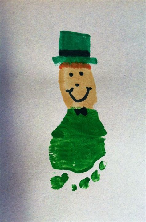 Leprechaun Footprints Printable