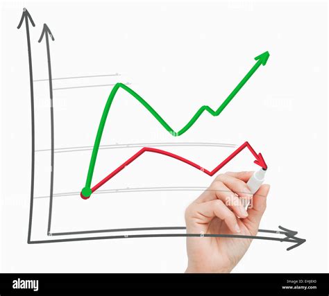 Zeichnen ein Diagramm Stockfotografie - Alamy