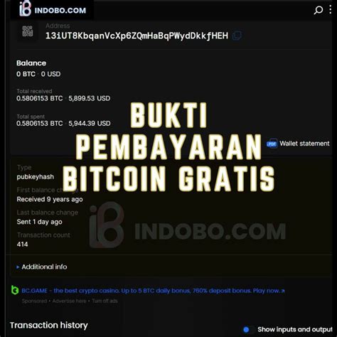 Cara Mendapatkan Bitcoin Gratis Terbukti Membayar Update