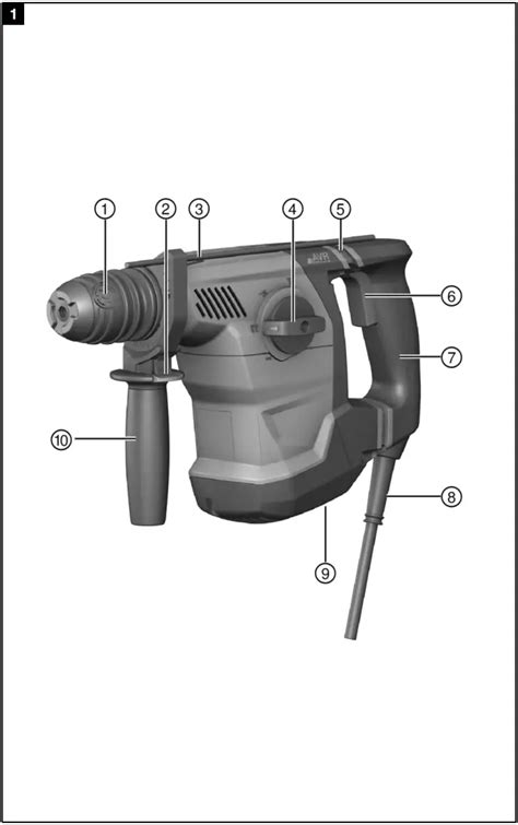 HILTI TE 30 AVR Corded Rotary Hammers Instruction Manual