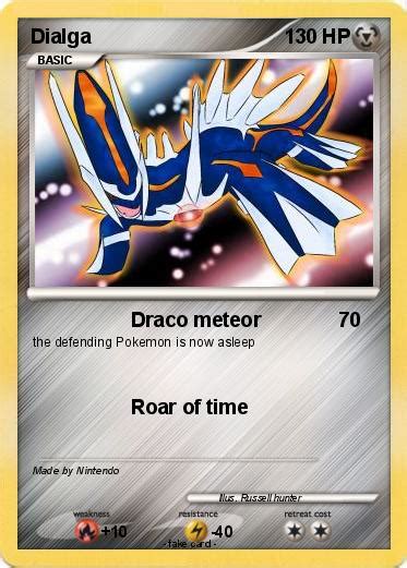 Pokémon Dialga 5401 5401 Draco Meteor My Pokemon Card