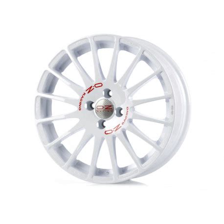 Cerchi In Lega OZ Superturismo Gt 6 5x15 Race White Red Lettering