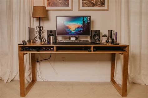 DIY Plywood Desk With 1 Sheet Of Plywood WOODBREW Plywood Table